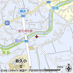 埼玉県入間市新久470周辺の地図