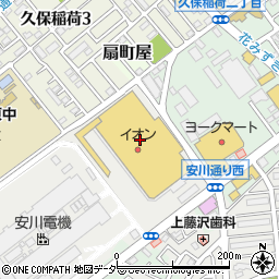 日本一　イオン入間店周辺の地図