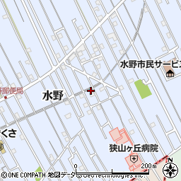 埼玉県狭山市水野1049周辺の地図