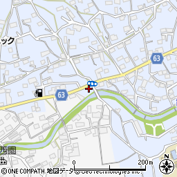 埼玉県入間市新久550-1周辺の地図