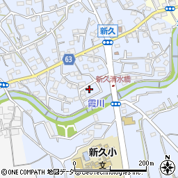 埼玉県入間市新久478周辺の地図
