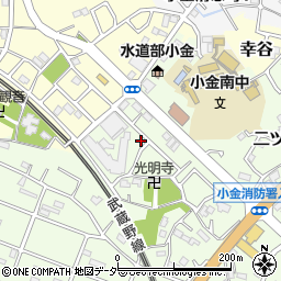 千葉県松戸市二ツ木2000-9周辺の地図