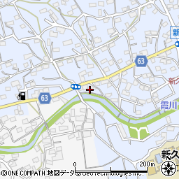 埼玉県入間市新久544周辺の地図