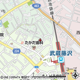 埼玉県入間市下藤沢499周辺の地図