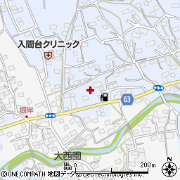 埼玉県入間市新久569-5周辺の地図