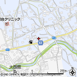 埼玉県入間市新久553-1周辺の地図