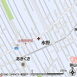 埼玉県狭山市水野1163周辺の地図