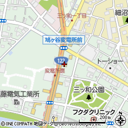 ＨｏｎｄａＣａｒｓ鳩ヶ谷鳩ヶ谷店周辺の地図