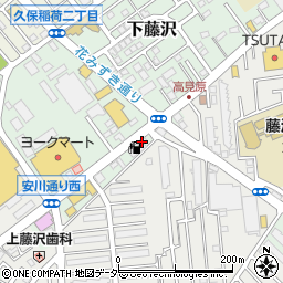 ＥＮＥＯＳ藤沢台ＳＳ周辺の地図