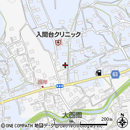 埼玉県入間市新久800周辺の地図