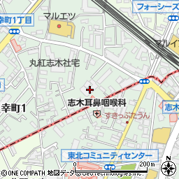 アーアーアーアー青井金庫２４時間・志木市受付センター周辺の地図