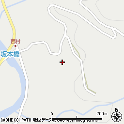 岐阜県下呂市馬瀬西村734周辺の地図
