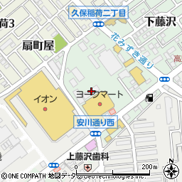 ダイアパレス武蔵藤沢周辺の地図