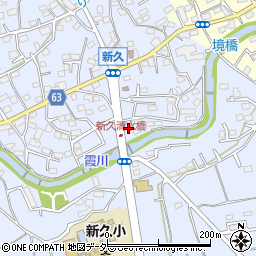 埼玉県入間市新久465-14周辺の地図