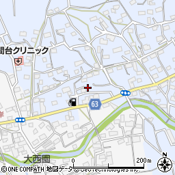 埼玉県入間市新久553-8周辺の地図