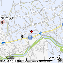 埼玉県入間市新久553-4周辺の地図