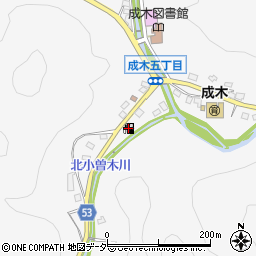ａｐｏｌｌｏｓｔａｔｉｏｎ成木ＳＳ周辺の地図