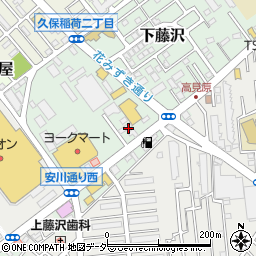 埼玉県入間市下藤沢1304周辺の地図