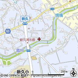 埼玉県入間市新久461周辺の地図