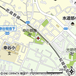 福昌寺周辺の地図