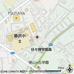 埼玉県入間市下藤沢1076周辺の地図