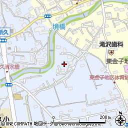 埼玉県入間市新久460-20周辺の地図