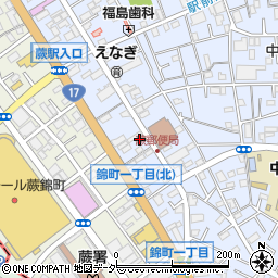 熊木米店周辺の地図