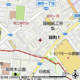 関東熱処理蕨工場周辺の地図