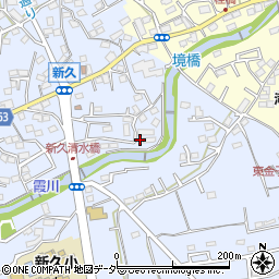 埼玉県入間市新久459周辺の地図