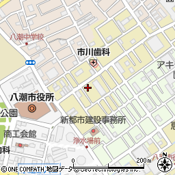 埼玉県八潮市二丁目50周辺の地図