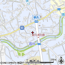 埼玉県入間市新久610-14周辺の地図