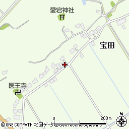 千葉県成田市宝田1953周辺の地図