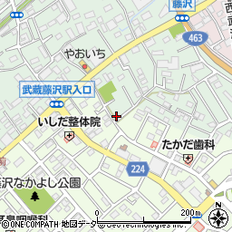 埼玉県入間市下藤沢459周辺の地図