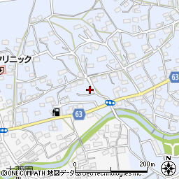 埼玉県入間市新久576周辺の地図