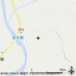 岐阜県下呂市馬瀬西村696周辺の地図