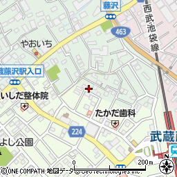 埼玉県入間市下藤沢480周辺の地図