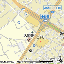 株式会社東日本宇佐美　東京販売支店１６号入間周辺の地図