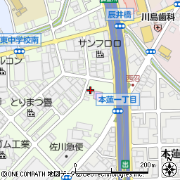 株式会社東雄周辺の地図