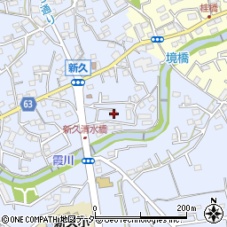 埼玉県入間市新久463周辺の地図