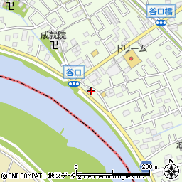 埼玉県三郷市谷口1240周辺の地図