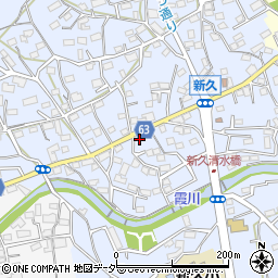 埼玉県入間市新久604-4周辺の地図