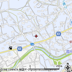 埼玉県入間市新久589周辺の地図