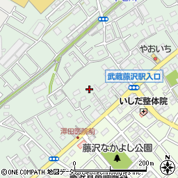 埼玉県入間市下藤沢702周辺の地図