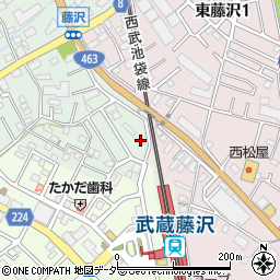 埼玉県入間市下藤沢508周辺の地図