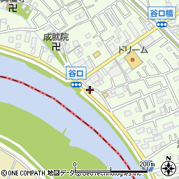 埼玉県三郷市谷口1241周辺の地図