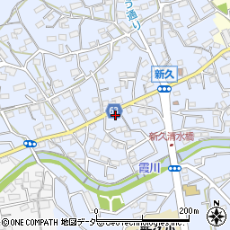 埼玉県入間市新久608-4周辺の地図