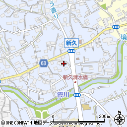 埼玉県入間市新久612周辺の地図