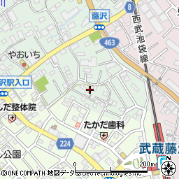 埼玉県入間市下藤沢479周辺の地図