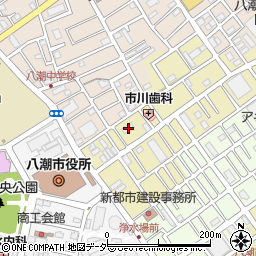 埼玉県八潮市二丁目59周辺の地図