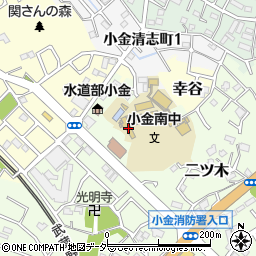 千葉県松戸市二ツ木40周辺の地図